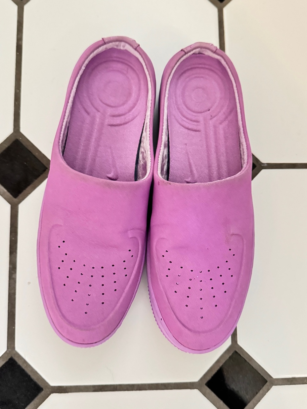 Slip-On Lavender-Pink Clogs for Women